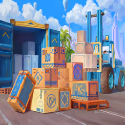 Shipment background