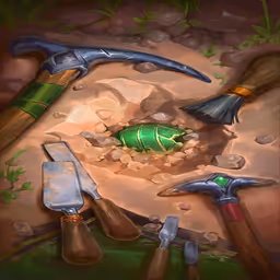 Excavation Tools background
