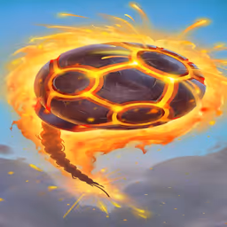 Fire Bomb background
