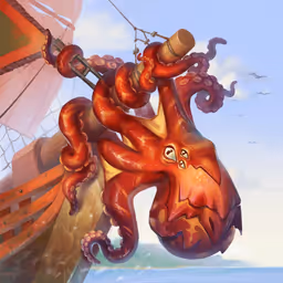 Octopus background