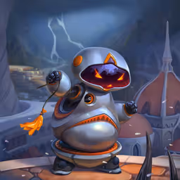 Angry Balloon Bot background