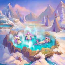 Hot Springs background