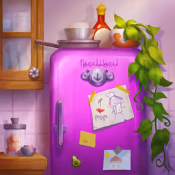 Refrigerator background