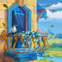 Balcony background