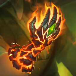Fire Claw background