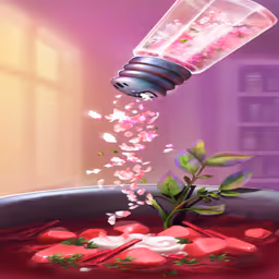 Salt background